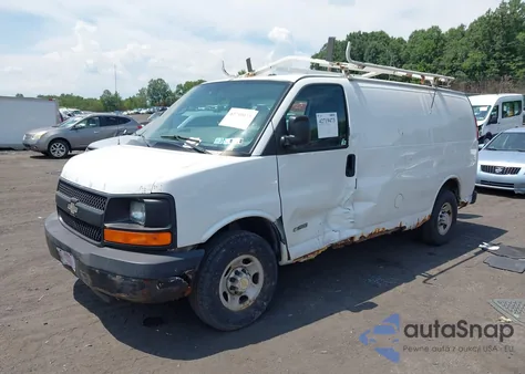 2005 Chevrolet Express from USA, damaged, VIN 1GCGG25VX51137331